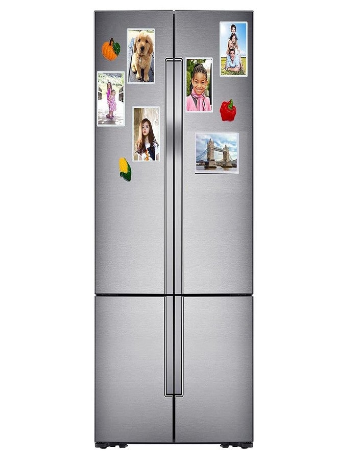 iCONY Magnetic Photo Frame - An Awesome Gifts for Family and Friends. It Can Be Used On Refrigerator/Fridge/Any Metal Surface,Magnet Image Holder (white, 6x4 Inch 10pcs) - Image 5